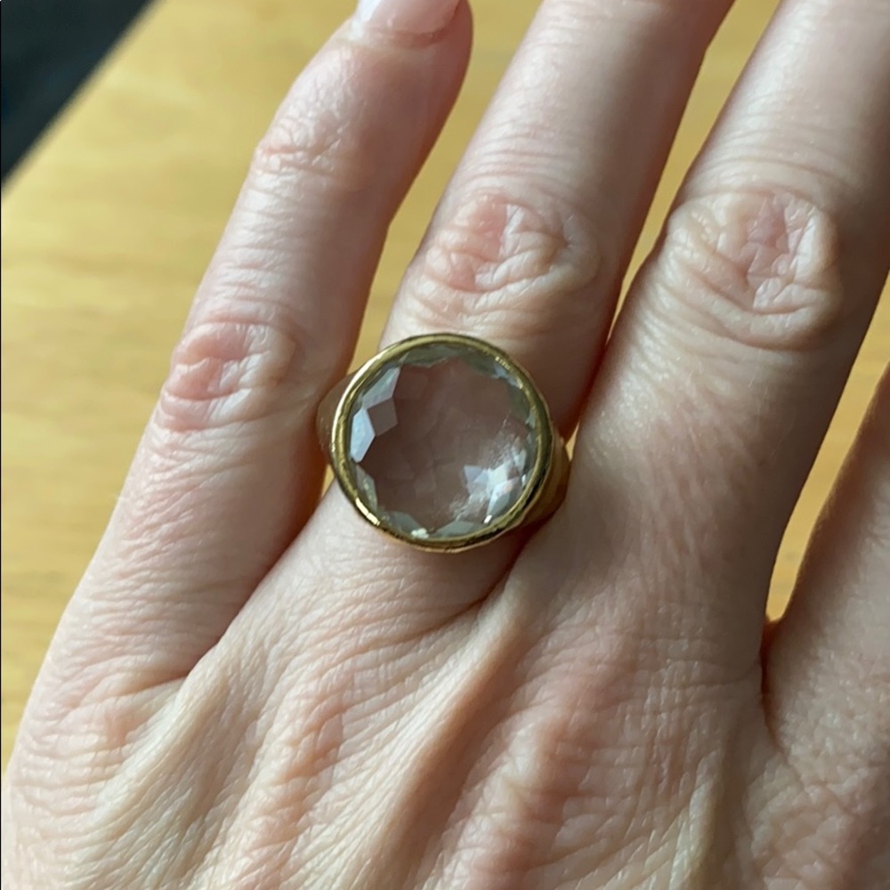 Gold Tone Fashion Ring